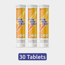 Multivitamin Effervescent Tablets | Pack of 3 | 30 Tablets